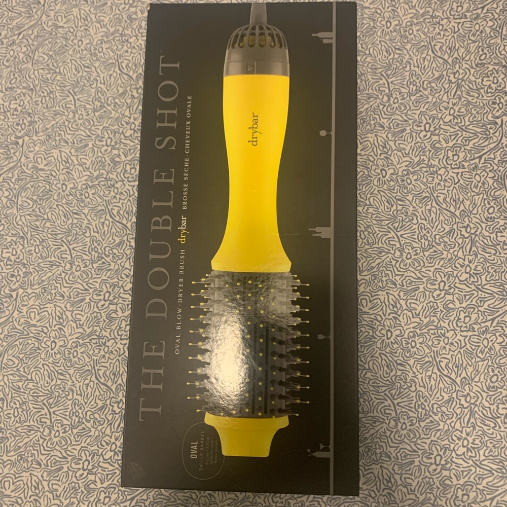 Drybar The Double Shot Yellow Blow-Dryer Brush